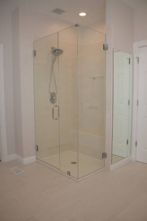 Franklin Tennessee Bathroom Remodel shower vanity floors