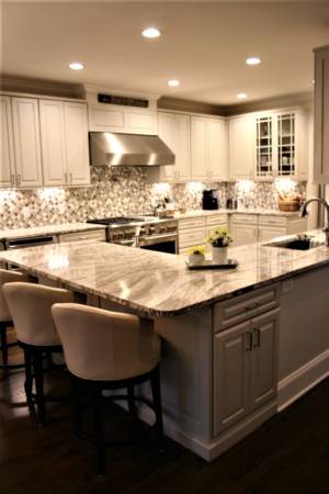 Franklin Tennessee Kitchen Remodel Cabinets Countertops Tile