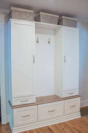Franklin Tennessee Kitchen Remodel Hall Tree Cabinets