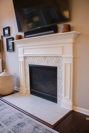 Nolensville Tennessee Fireplace Remodel