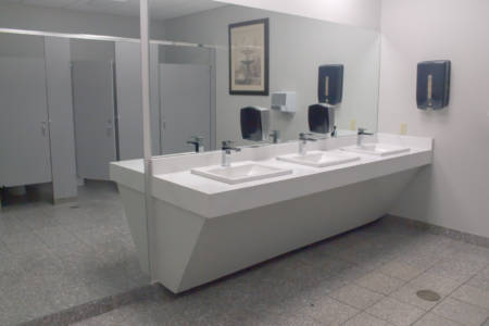 Franklin Tennessee Commercial Bathroom Remodel