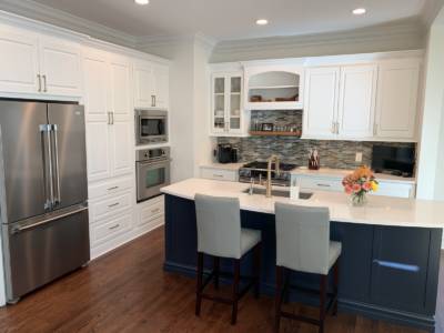 Franklin Tennessee Kitchen Remodel Cabinets Countertops Tile